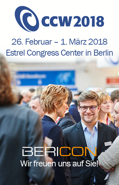 Besuchen Sie Bericon auf der CCW 2018 Besuchen Sie Bericon auf der CCW 2018